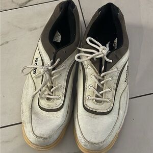 FootJoy Men's White and Black Athletic Shoes